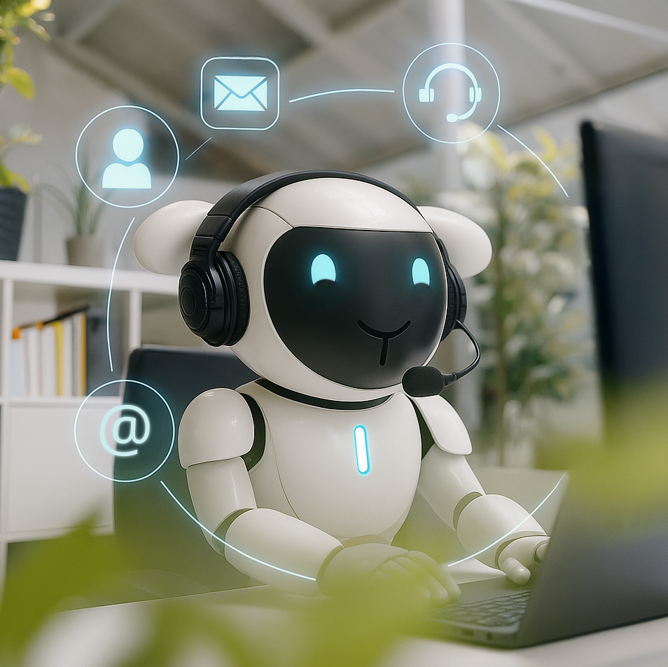 KI Telefonassistent der Rheinschafe KI Telefonie